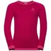 T-Shirt ML PERFORMANCE Kid Warm Cerise – ODLO -Ski Club Magasin 298878