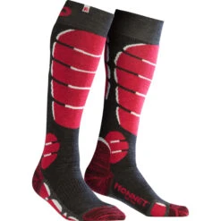 CHAUSSETTES SKI MEDIUM ROUGE – MONNET